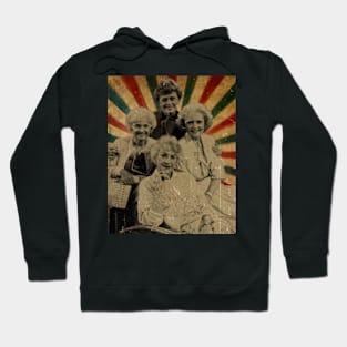 The Golden Girls - Photo Vintage Retro Look Fan Design Hoodie